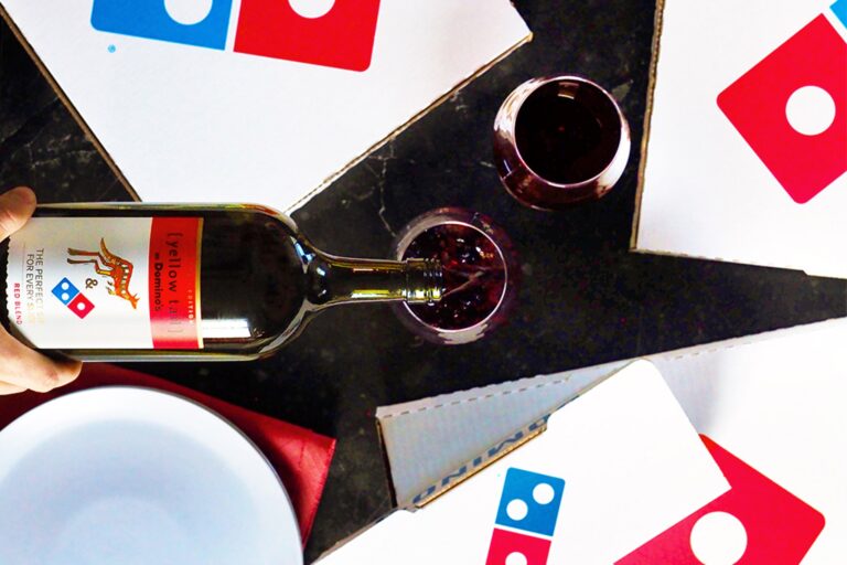 Pizza Hut and Domino’s have been rivals in the pizza world for years. Now they’re squaring off in an unexpected arena: bottled wine