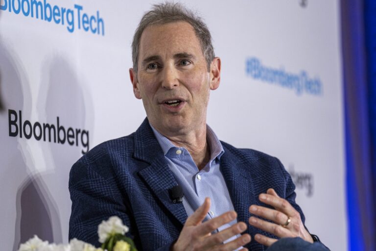 Amazon’s profit is suddenly going through the roof, fueling CEO Andy Jassy’s $100 billion AI spending spree to fight Google and Microsoft