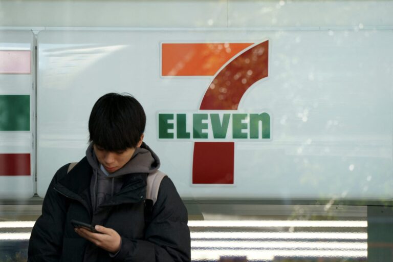 Shares in 7-Eleven’s Japanese owner drop by as much as 12% as founding family fails to find enough money for a buyout