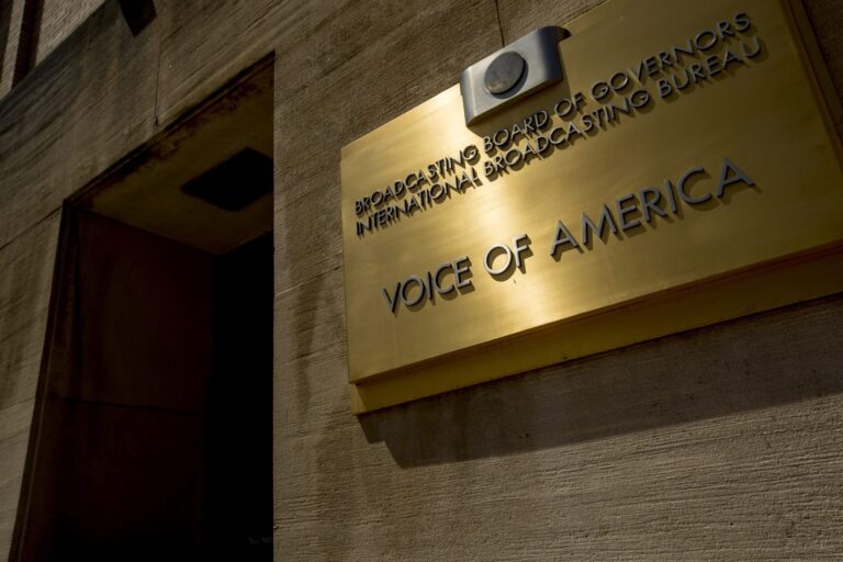 Trump guts staff at Voice of America and other pro-democracy, US-funded media organizations