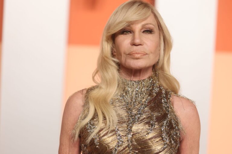 Creative head Donatella Versace to step down at Versace amid Prada takeover speculation