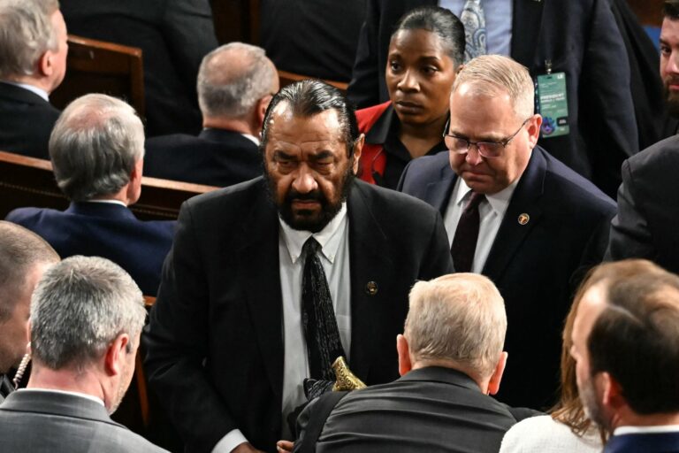 Tensions boil over in the House Chamber with Texas representative Al Green ejected in the first 15 minutes